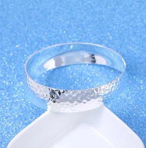 Simple Elegance 925 Sterling Silver Cuff Bracelet