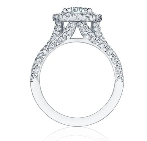 Trendy Geometric Cubic Zirconia Engagement Ring